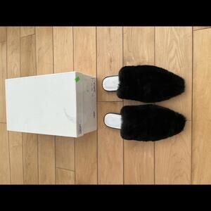 NWB -  Maison Margiela Faux Fur Mules